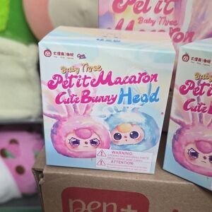 Baby Three Petit Macaron Cute Bunny Head authentic